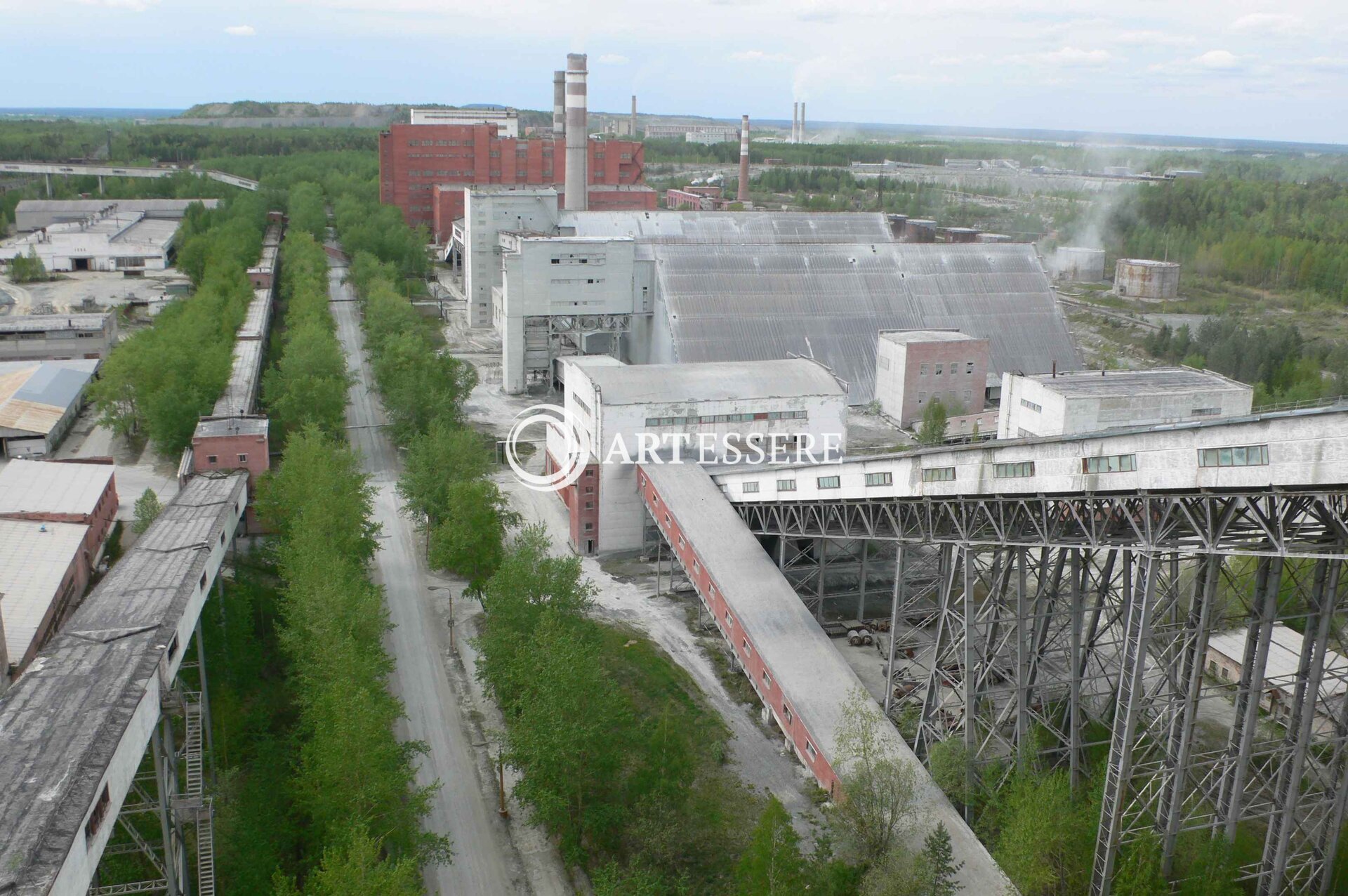 The museum of  the industrial complex « Uralasbest»