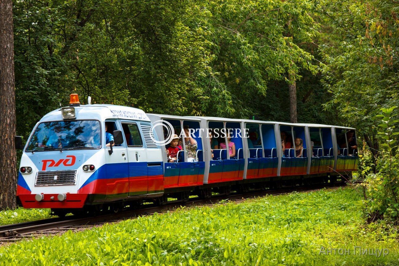 The Museum of the Krasnoyarsk children′s railway