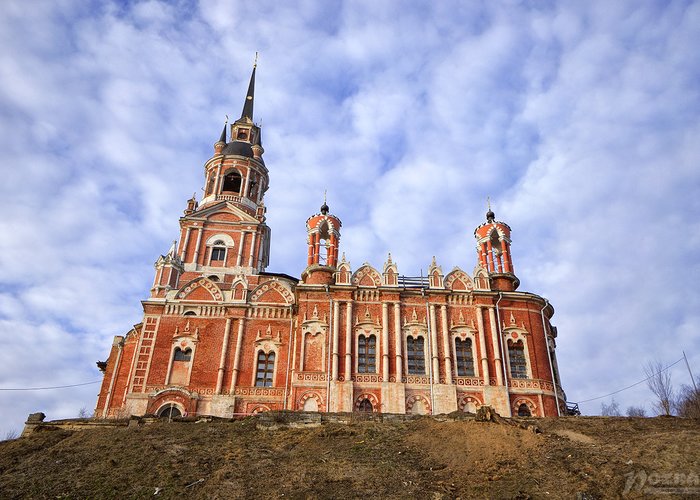 The Church and archeological Museum of Mozhaysk Cremlin