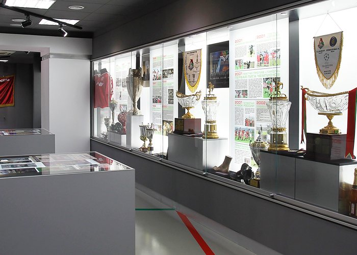 The Museum of the football club «Lokomotiv»