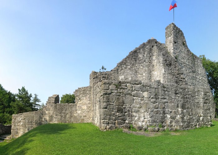 Castle ruins in Schellenberg