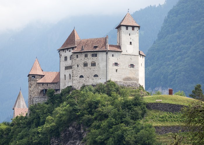 Gutenberg Castle in Balzers