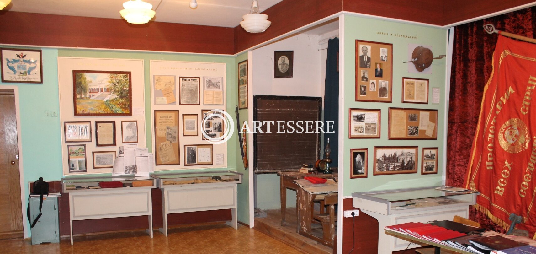 The School Museum of Nadvoitsy comprehensive school