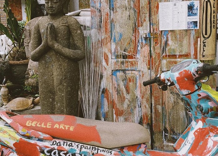 Dana S Painting studio