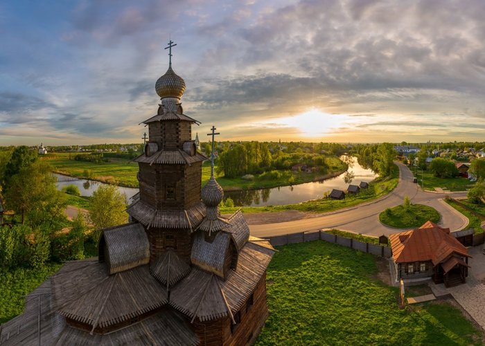 The Suzdal Museum of wooden architecture