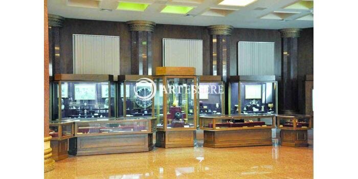 The main building of the State Museum of the National Cultural Center of Turkmenistan