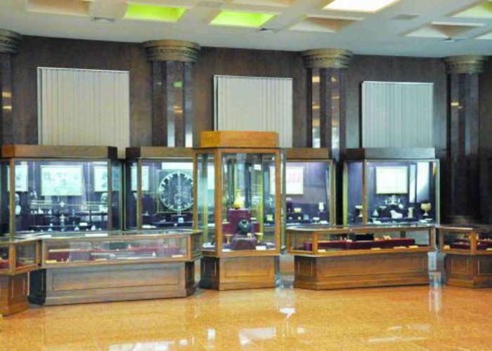 The main building of the State Museum of the National Cultural Center of Turkmenistan