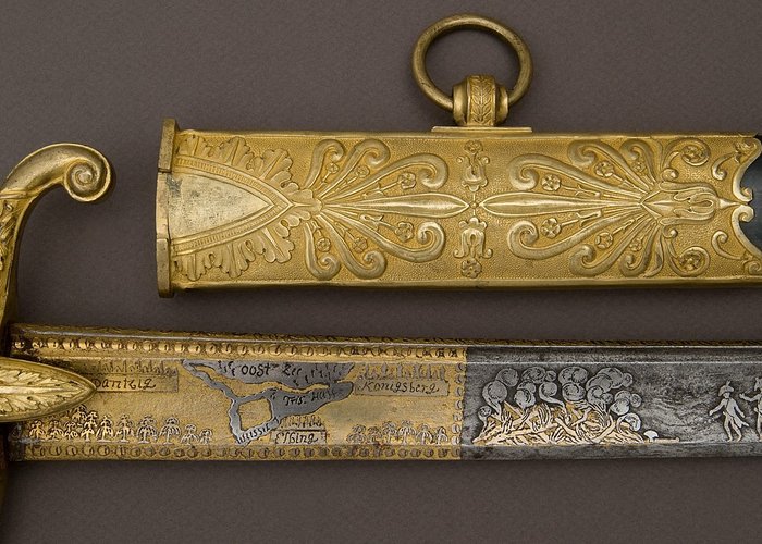Museum damask weapons
